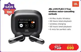 Eros JBL Live Flex 3 True wireless noise cancelling earbuds offer