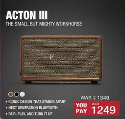 Eros Acton III The Small but Mighty Workhorse offer