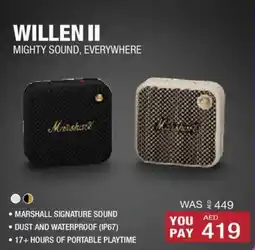 Eros Willen II Mighty Sound, Everywhere offer