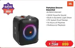 Eros JBL Partybox Encore Essential offer