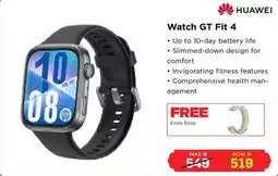 Eros Huawei Watch GT Fit 4 offer