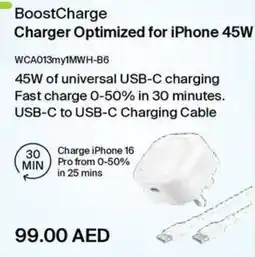 Eros BoostCharge Charger Optimized for iPhone 45W offer