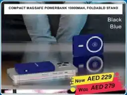 Eros Compact magsafe powerbank 10000mah, foldabld stand offer