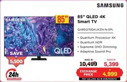 Eros Samsung QLED 4K Smart TV offer