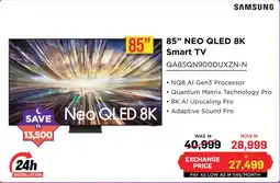 Eros Samsung neo qled 8k smart tv offer