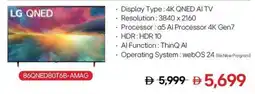 Eros Lg qned 86QNED80T6B-AMAG offer