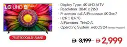 Eros Lg uhd ai 75UT80006LB-AMAE offer
