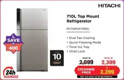 Eros Hitachi Top Mount Refrigerator offer