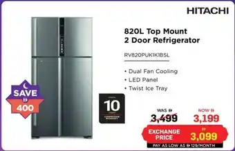 Eros Hitachi Top M 2 Door Refrigerator unt offer