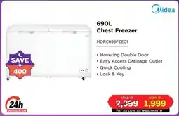 Eros Midea Chest Freezer offer