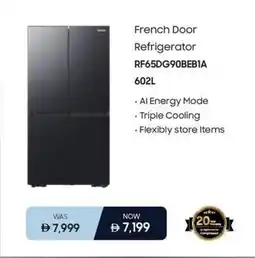 Eros French Door Refrigerator RF65DG90BEB1A offer