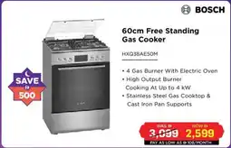 Eros Bosch Free Standing Gas Cooker offer