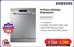 Eros Samsung 14 Place Settings Dishwasher offer