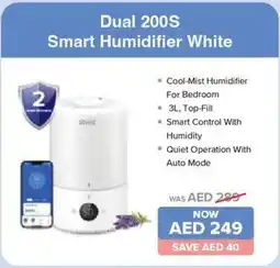 Eros Dual 200S Smart Humidifier White offer