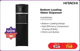 Eros Hitachi Bottom Loading Water Dispenser offer