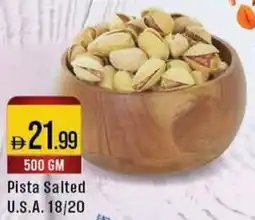 West Zone Supermarket Pista Salted U.S.A 18/20 offer