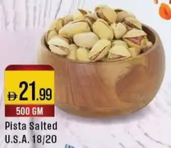 West Zone Supermarket Pista Salted U.S.A 18/20 offer
