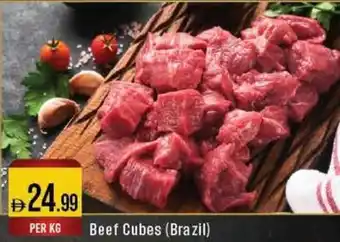 West Zone Supermarket Beef Cubes Brazil offer