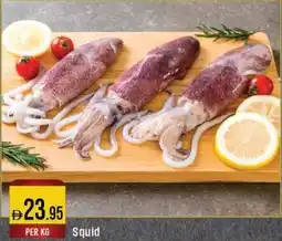 West Zone Supermarket Squid offer