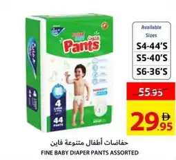 Ajman Market Fine baby diaper pants assorted offer