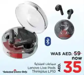 Nesto Lenovo Live Pods Thinkplus LP10 offer