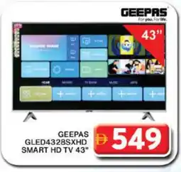 Grand Hyper Market GEEPAS Smart TV offer