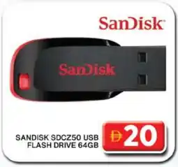 Grand Hyper Market SANDISK Flash Drive offer