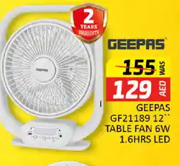 Al Madina GEEPAS Fan offer