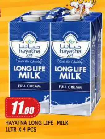 Mango Hypermarket LLC HAYATNA Full Cream Milk offer