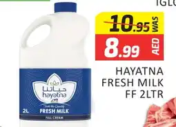 Al Madina HAYATNA Full Cream Milk offer