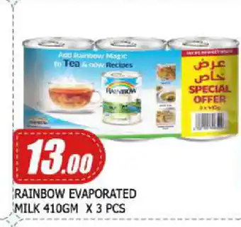 Mango Hypermarket LLC RAINBOW Evaporated Milk offer