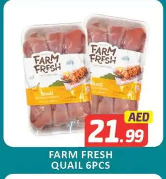 Mango Hypermarket LLC FARM FRESH Quail offer