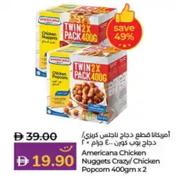 Lulu Hypermarket AMERICANA Chicken Nuggets offer
