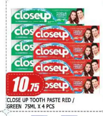 Mango Hypermarket LLC CLOSE UP Toothpaste offer