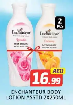 Mango Hypermarket LLC Enchanteur Body Lotion & Cream offer
