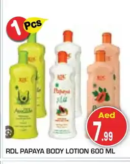 Baniyas Spike Hypermarket RDL Body Lotion & Cream offer