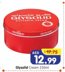 Al Madina Hypermarket GLYSOLID Face cream offer