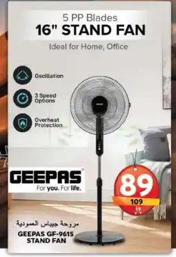 Grand Hyper Market GEEPAS Fan offer