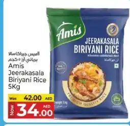 Kenz Hypermarket AMIS Basmati / Biryani Rice offer