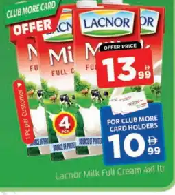 Al Madina LACNOR Full Cream Milk offer