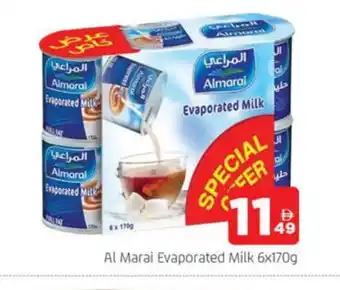 Al Madina ALMARAI Evaporated Milk offer