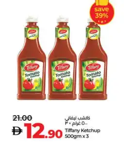 Lulu Hypermarket TIFFANY Tomato Ketchup offer