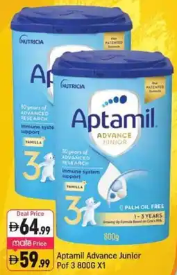 Shaklan Aptamil Advance Junior Pof 3 offer