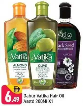 Shaklan Dabur Vatika Hair Oil Asstd offer