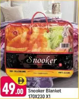 Shaklan Snooker Blanket offer