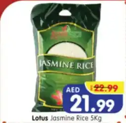 Al Madina Hypermarket Lotus Jasmine Rice offer