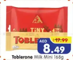 Al Madina Hypermarket Toblerone Milk Mini offer