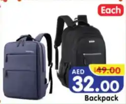 Al Madina Hypermarket Backpack offer