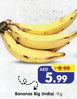 Al Madina Hypermarket Bananas Big India offer
