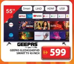 Grand Hyper Market GEEPAS Smart TV offer
